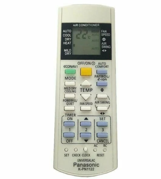 New Replacement Universal Panasonic Air conditioner Remote Control - New